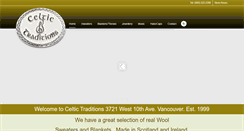 Desktop Screenshot of celtictraditions.ca